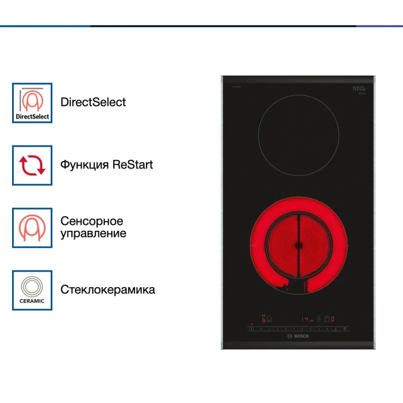 Электрическая варочная панель Bosch PKF375FP2E
