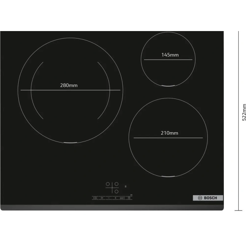 Индукционная варочная панель Bosch PUJ631BB5E