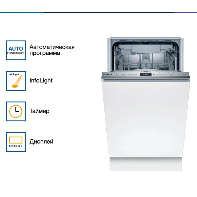 Встраиваемая посудомоечная машина Bosch SPV4XMX16E