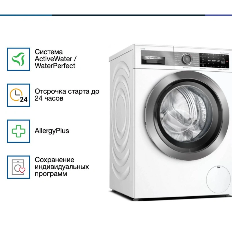 Стиральная машина Bosch WAXH2E0LSN
