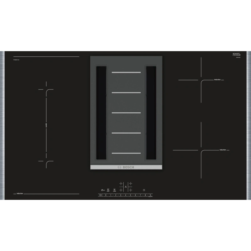 Индукционная варочная панель с вытяжкой Bosch PVS845F11E