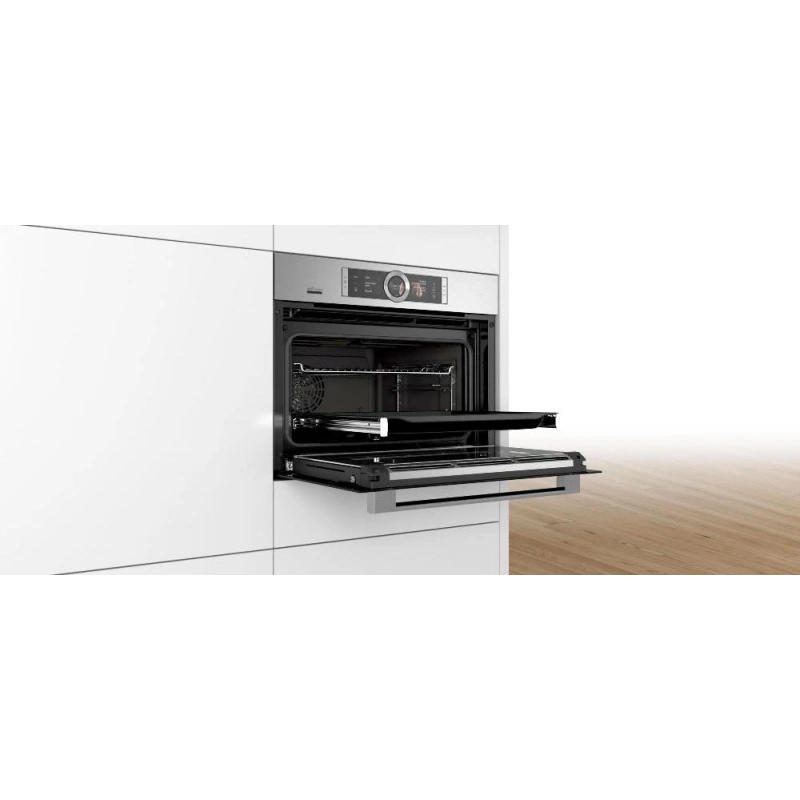 Компактный паровой духовой шкаф Bosch CSG656RS7