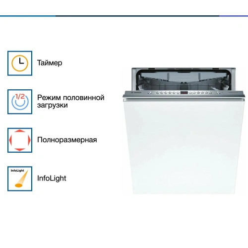 Встраиваемая посудомоечная машина Bosch SMV46KX55E