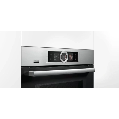 Духовой шкаф с микроволнами и паром Bosch HNG6764S6