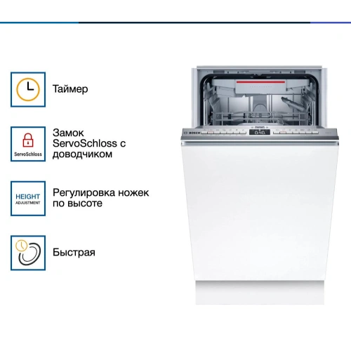 Встраиваемая посудомоечная машина Bosch SPV4XMX28E