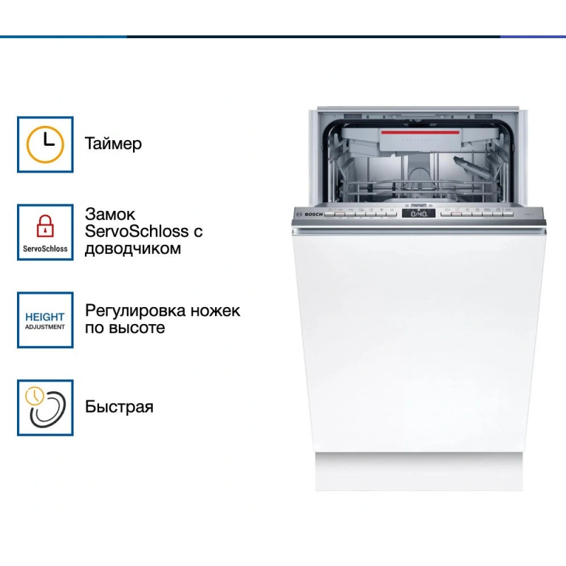 Встраиваемая посудомоечная машина Bosch SPV4XMX28E