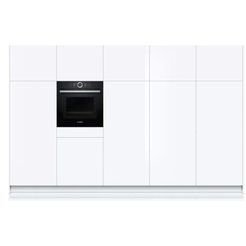 Духовой шкаф с микроволнами и паром Bosch HNG6764B6