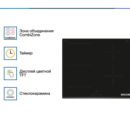 Индукционная варочная панель Bosch PVS63KBB5E