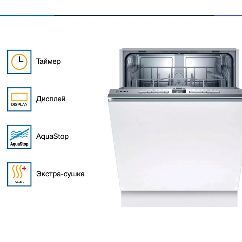 Встраиваемая посудомоечная машина Bosch SMV4ITX11E