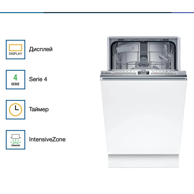 Встраиваемая посудомоечная машина Bosch SPV4HKX10E