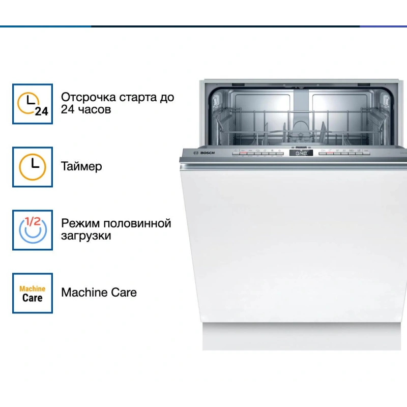 Встраиваемая посудомоечная машина Bosch SMV4HTX28E