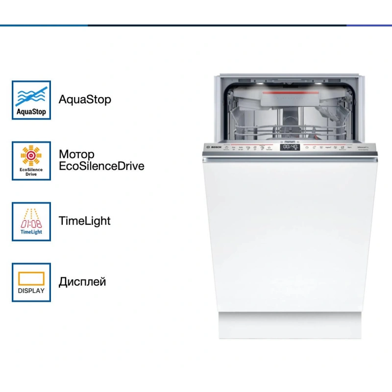 Встраиваемая посудомоечная машина Bosch SPV6EMX76Q
