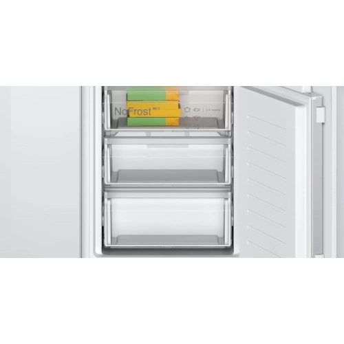 Встраиваемый двухкамерный холодильник Bosch KIN86VFE0