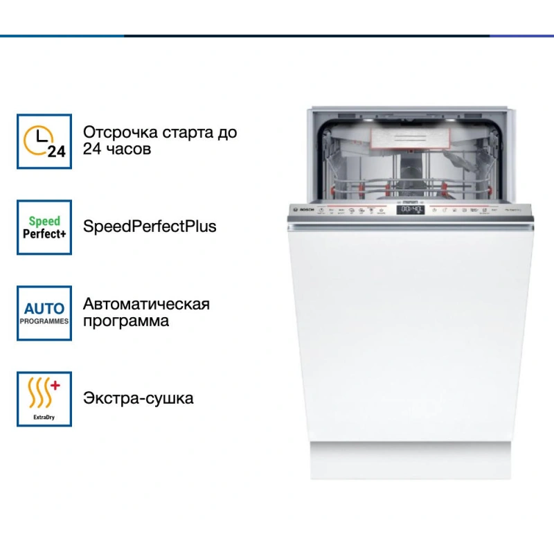 Встраиваемая посудомоечная машина Bosch SPV6ZMX17E