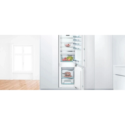 Встраиваемый двухкамерный холодильник Bosch KIN86AFF0