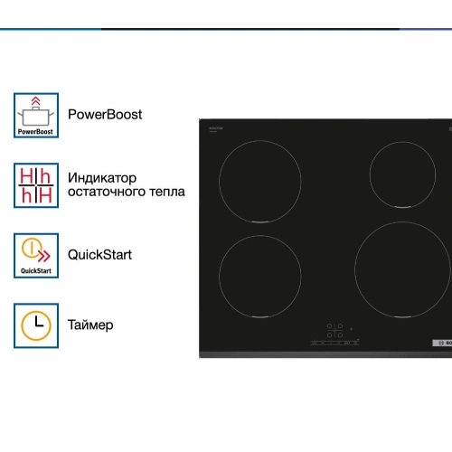 Индукционная варочная панель Bosch PIE 631BB5E