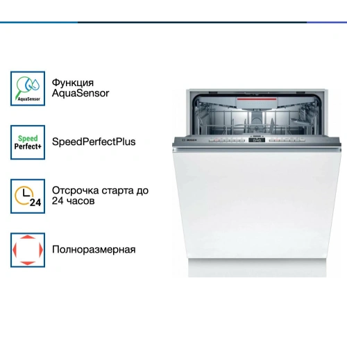 Встраиваемая посудомоечная машина Bosch SMV4HVX32E