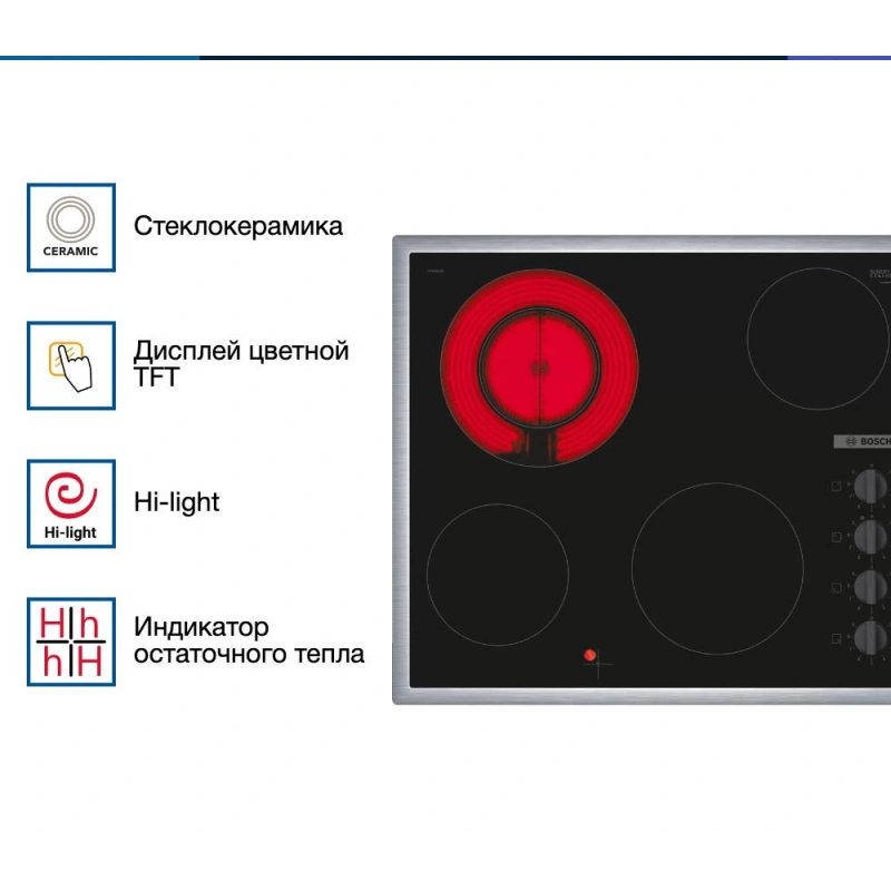 Электрическая варочная панель Bosch PKF645CA2E