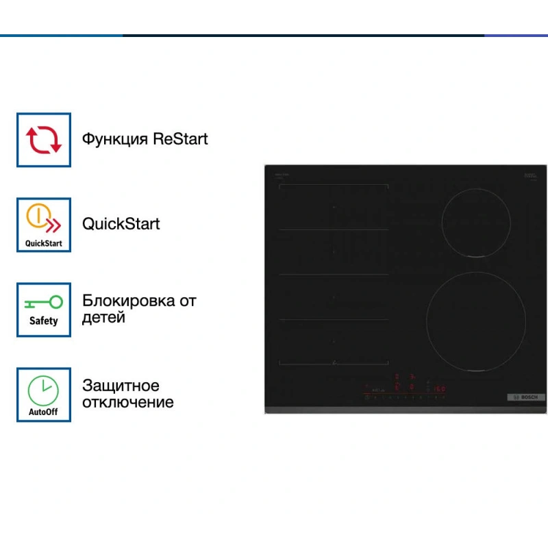 Индукционная варочная панель Bosch PIX631HC1E