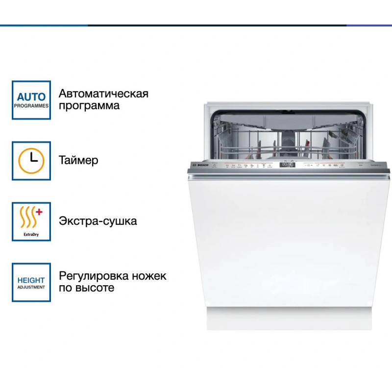 Встраиваемая посудомоечная машина Bosch SMV6ZCX06E