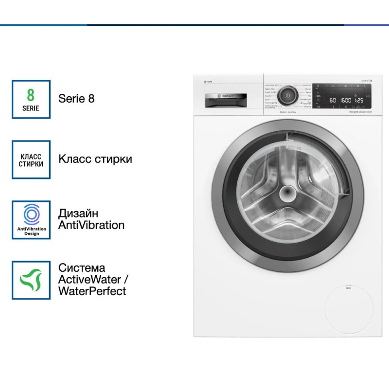 Стиральная машина Bosch WAX02KLOSN