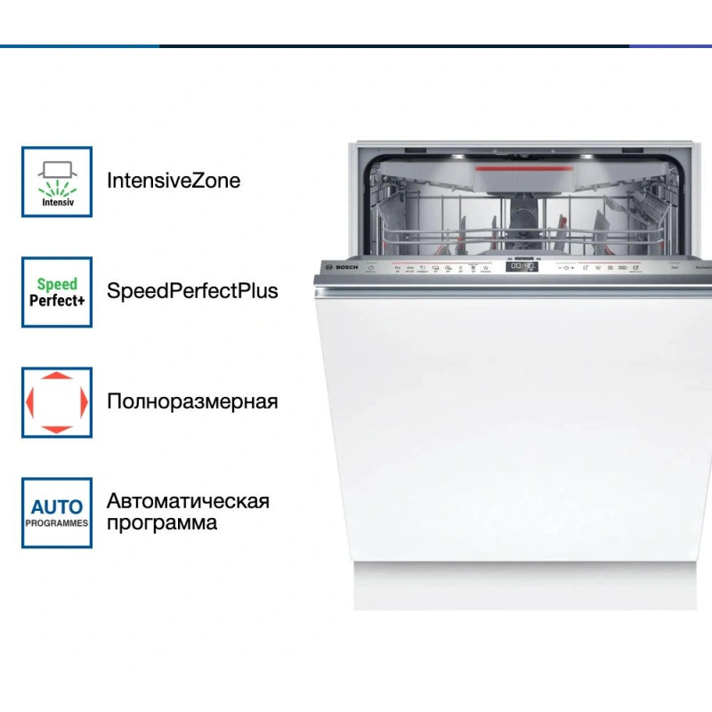 Встраиваемая посудомоечная машина Bosch SMV6ZCX16E