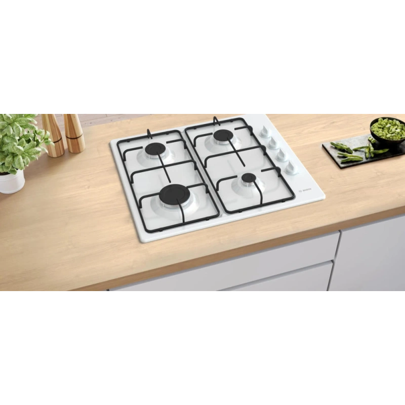 Газовая варочная панель Bosch PBP6C2K80O