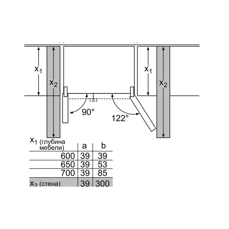 Холодильник Side-by-Side Bosch KAN92NS25R