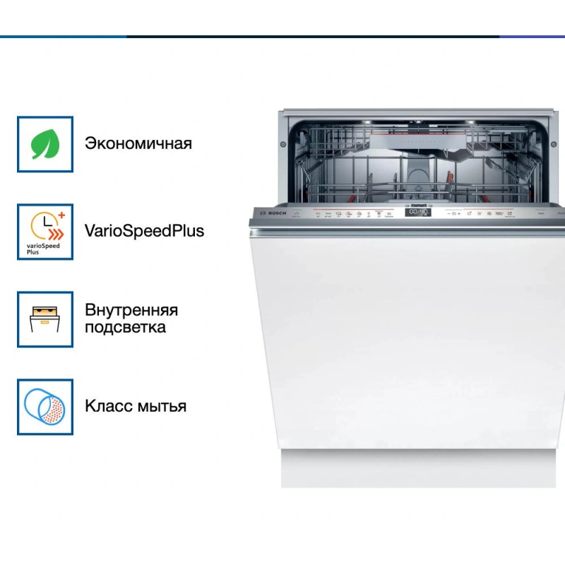 Встраиваемая посудомоечная машина Bosch SMD6ZDX49E