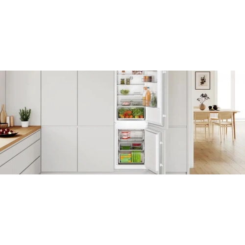 Встраиваемый двухкамерный холодильник Bosch KIN865SE0