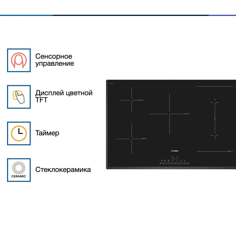 Индукционная варочная панель Bosch PVW851FB5E