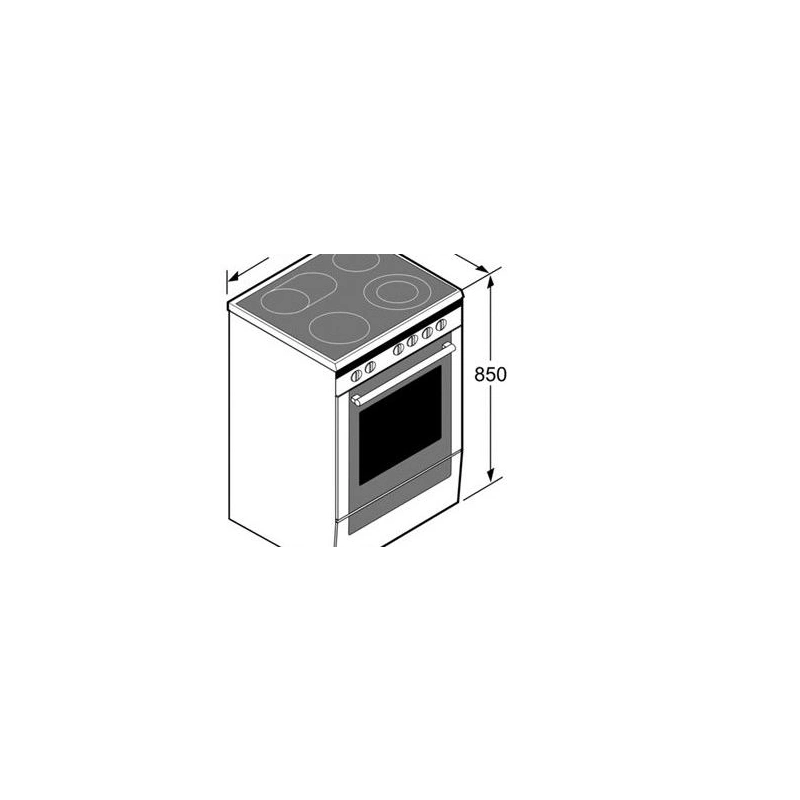Электрическая плита Bosch HCE 745853 R