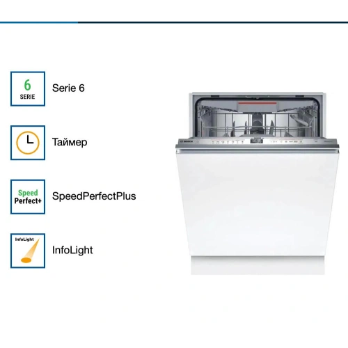 Встраиваемая посудомоечная машина Bosch SMV6EMX75Q