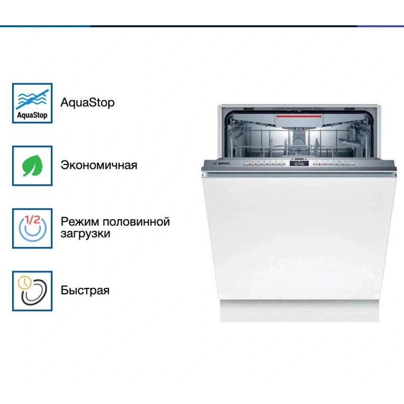 Встраиваемая посудомоечная машина Bosch SMV 4 HVX33E